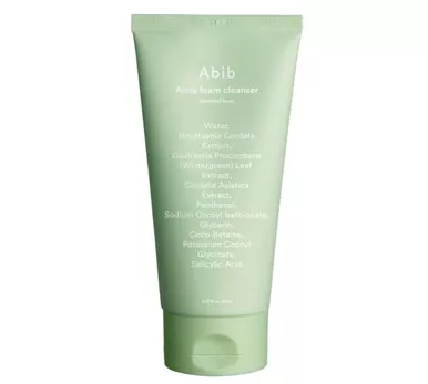[Abib] Acne Foam Cleanser Heartleaf Foam (5.07 oz)