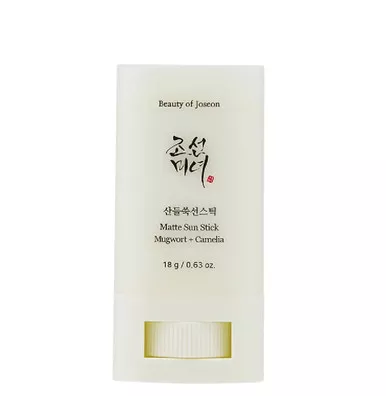 [BEAUTY OF JOSEON] Mugwort + Camelia Matte Sun Stick SPF50 PA++++