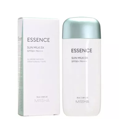 [MISSHA] All Around Safe Block Essence Sun Milk EX SPF50+/PA+++ (2.36 oz)
