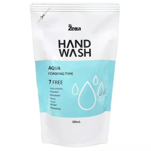 ZETTA: Foaming Handwash Aqua Refill 300ml